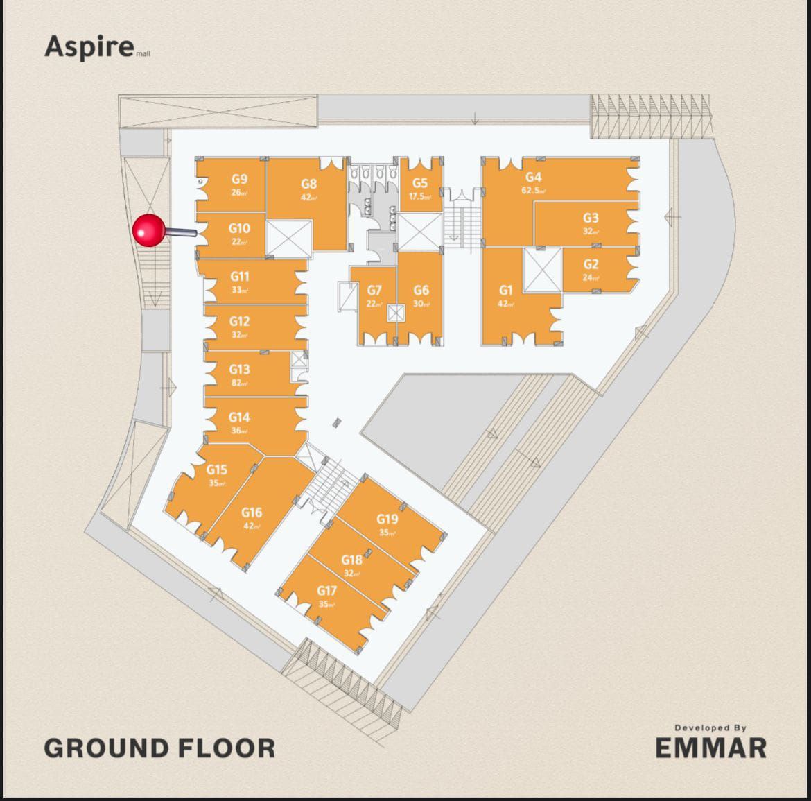 محل للبيع – Mall East | الحي التاسع، مدينة العبور